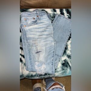 American Eagle Outfitters Light Blue Men's Slim Straight Jeans